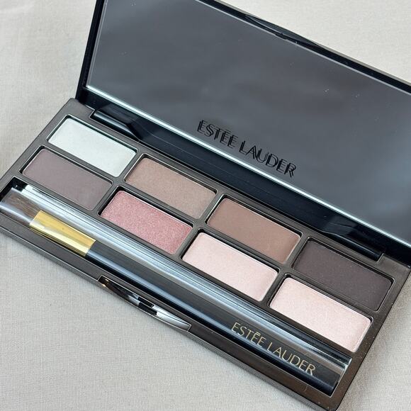 Estee Lauder Pure Color Eyeshadow Palette 8 Shades Soft Neutrals Matte Satin - Picture 1 of 7